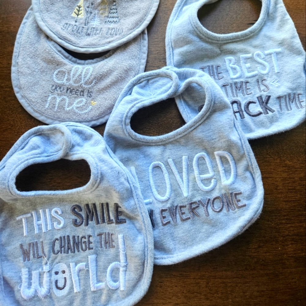 Bibs-set of 5